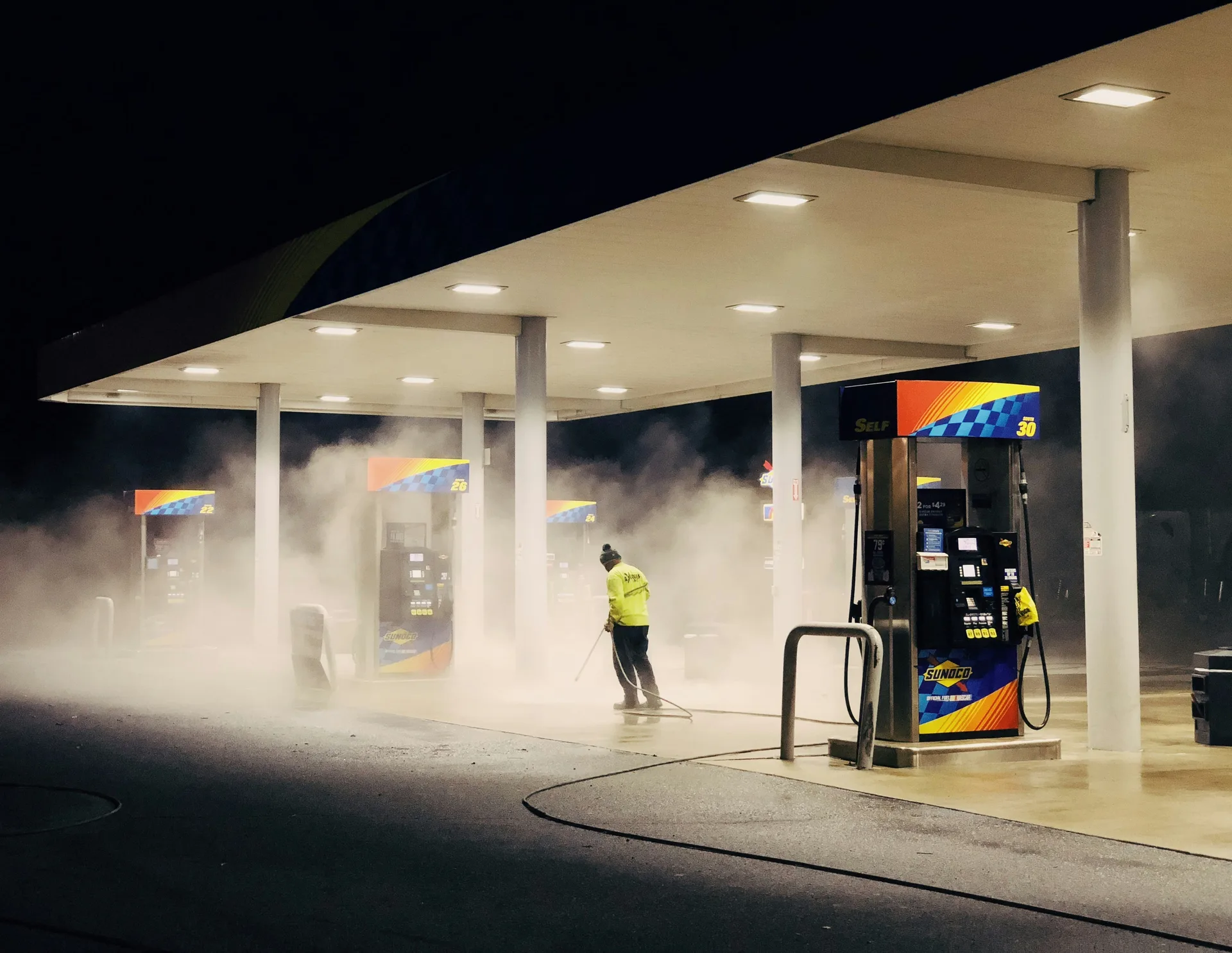 Exterior Wall Pressure Washing on /holiday-lighting/ — Hamilton Pressure Washing Hamilton