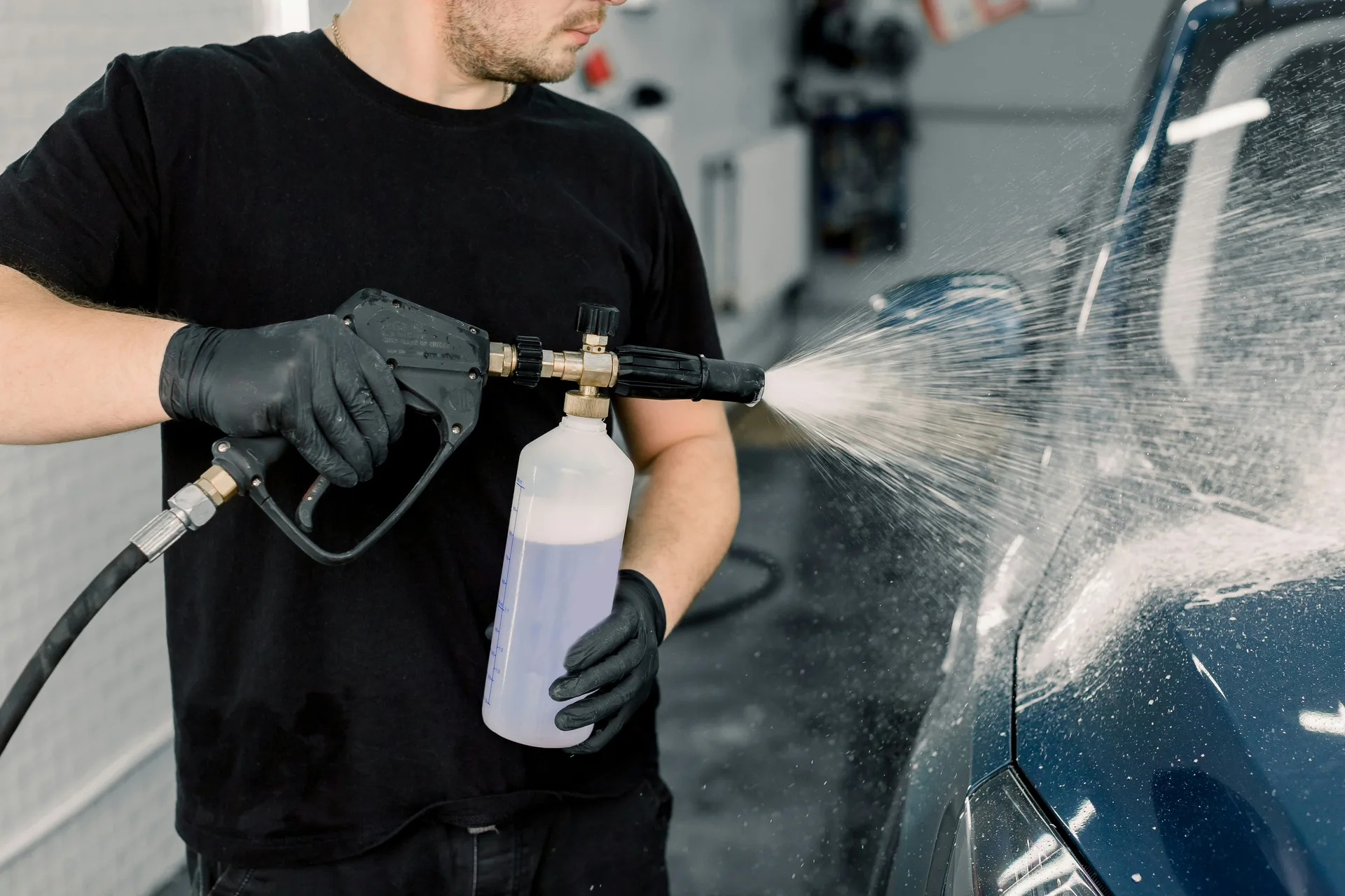Hamilton commercial degreasing crew at a property